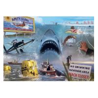 Universal Vault Collection Jaws 1000pc Jigsaw Puzzle Extra Image 1 Preview
